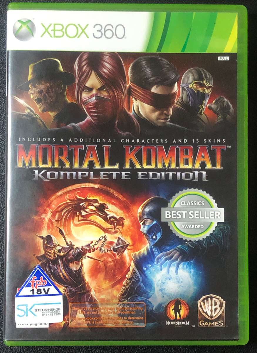 Mortal Kombat: Komplete Edition - Xbox 360