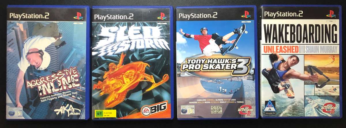 Action Sport Game Bundle - Playstation 2