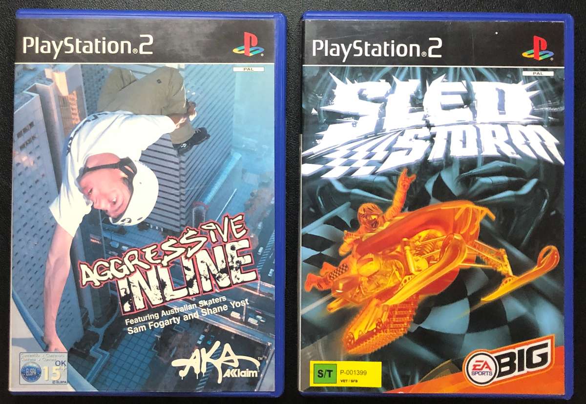 Action Sport Game Bundle - Playstation 2