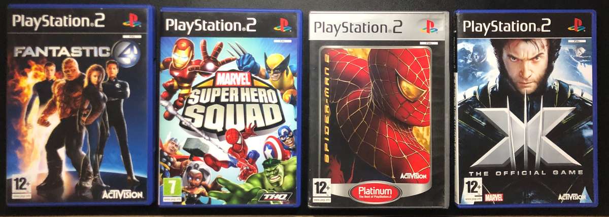 Marvel Game Bundle - PlayStation 2