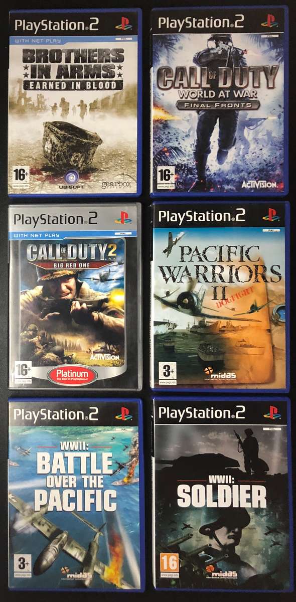 World War Game Bundle - PlayStation 2