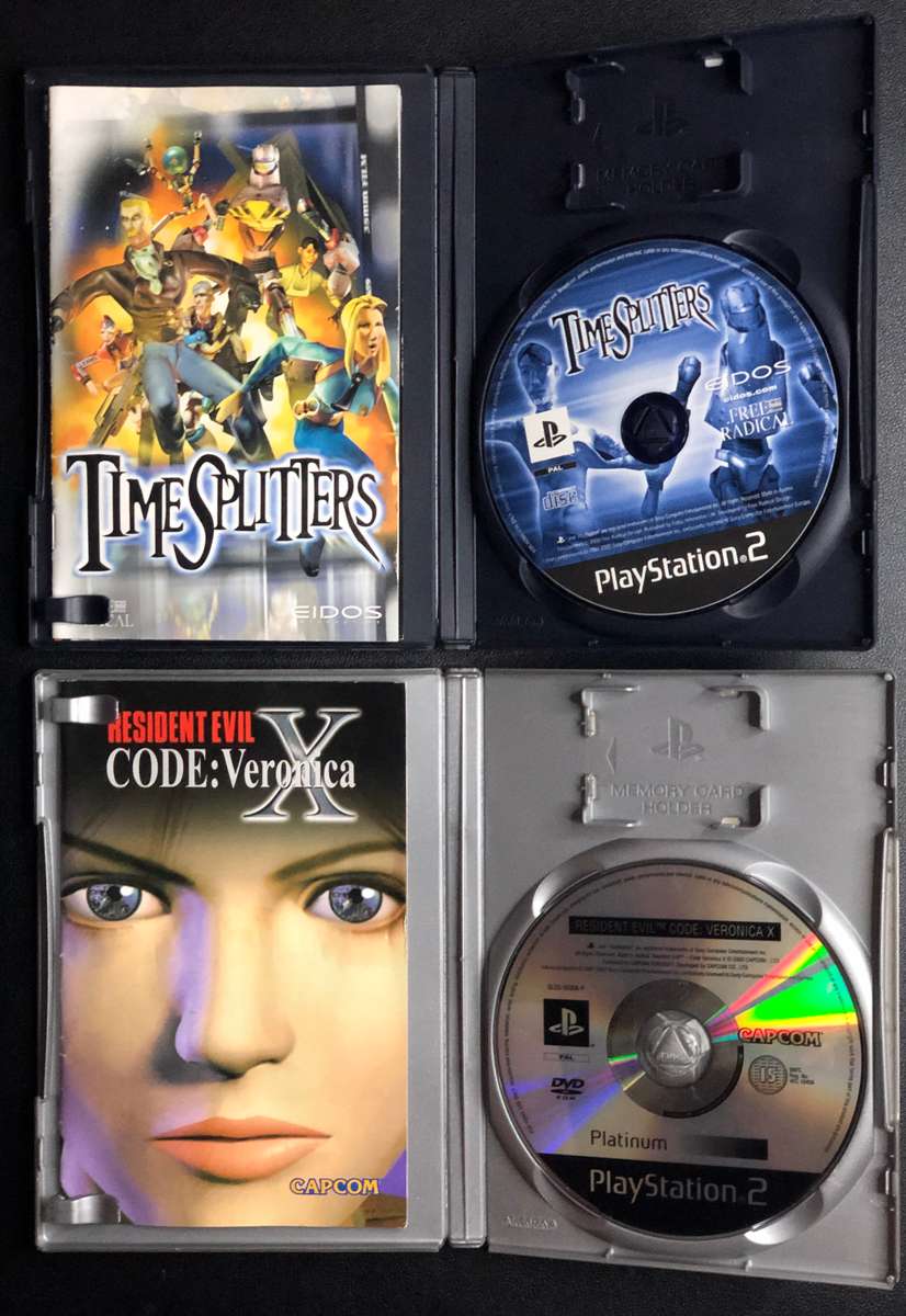 PlayStation 2 Slim Console (SCPH-90004) + Game Bundle