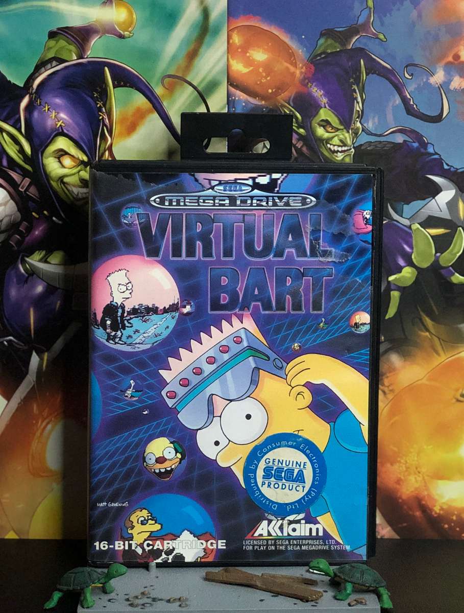 Virtual Bart - Sega Mega Drive