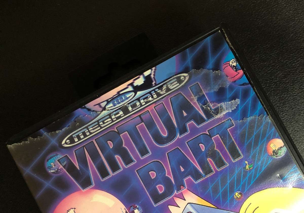 Virtual Bart - Sega Mega Drive