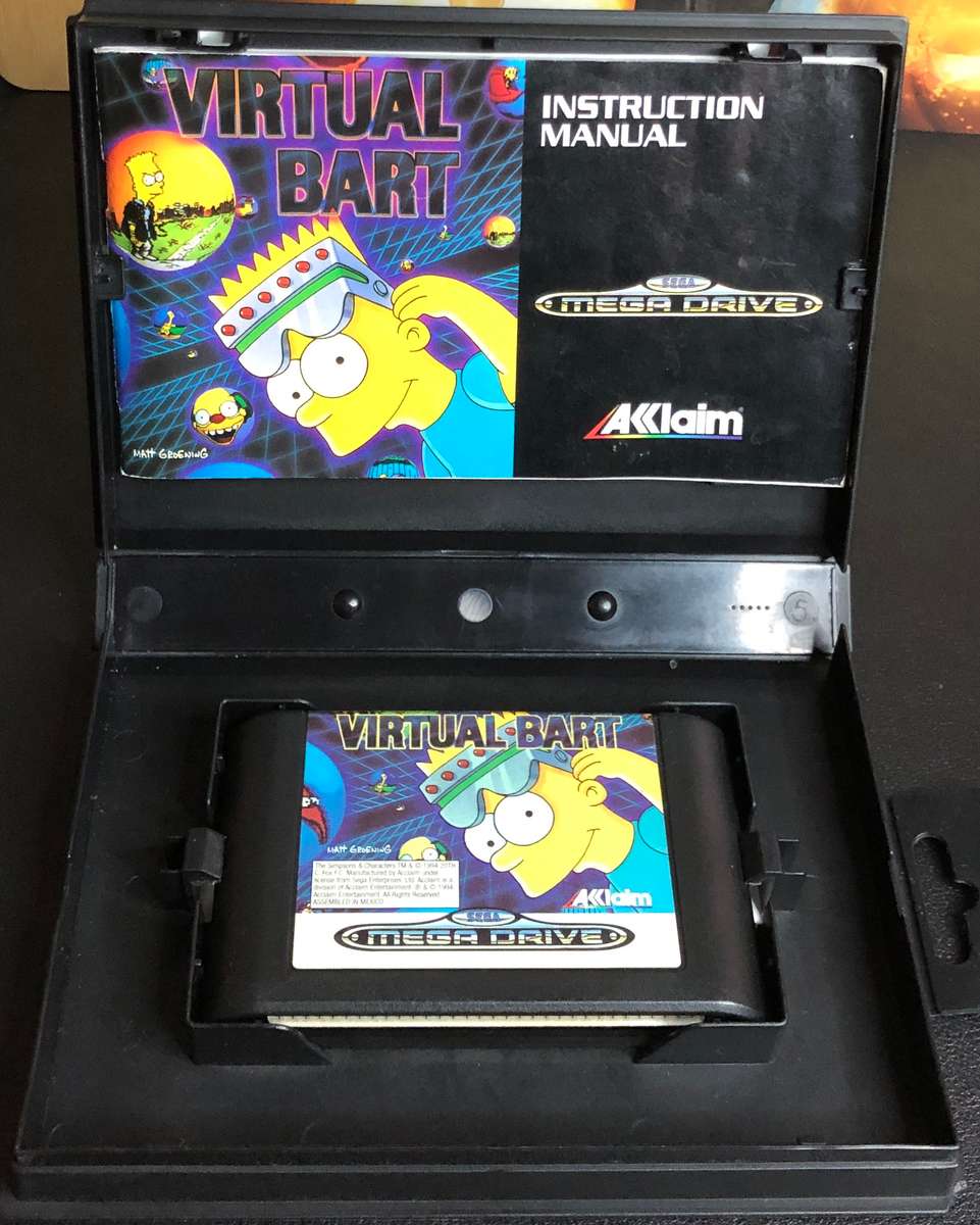 Virtual Bart - Sega Mega Drive
