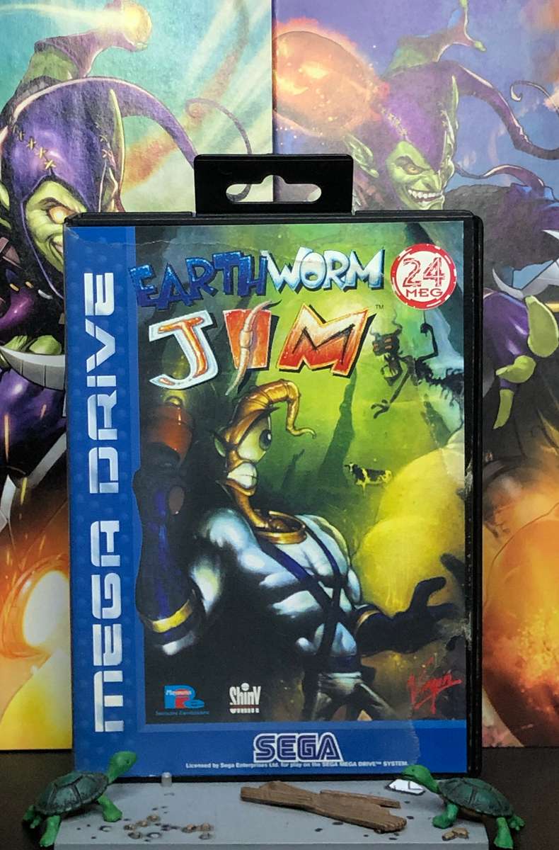 Earthworm Jim - Sega Mega Drive