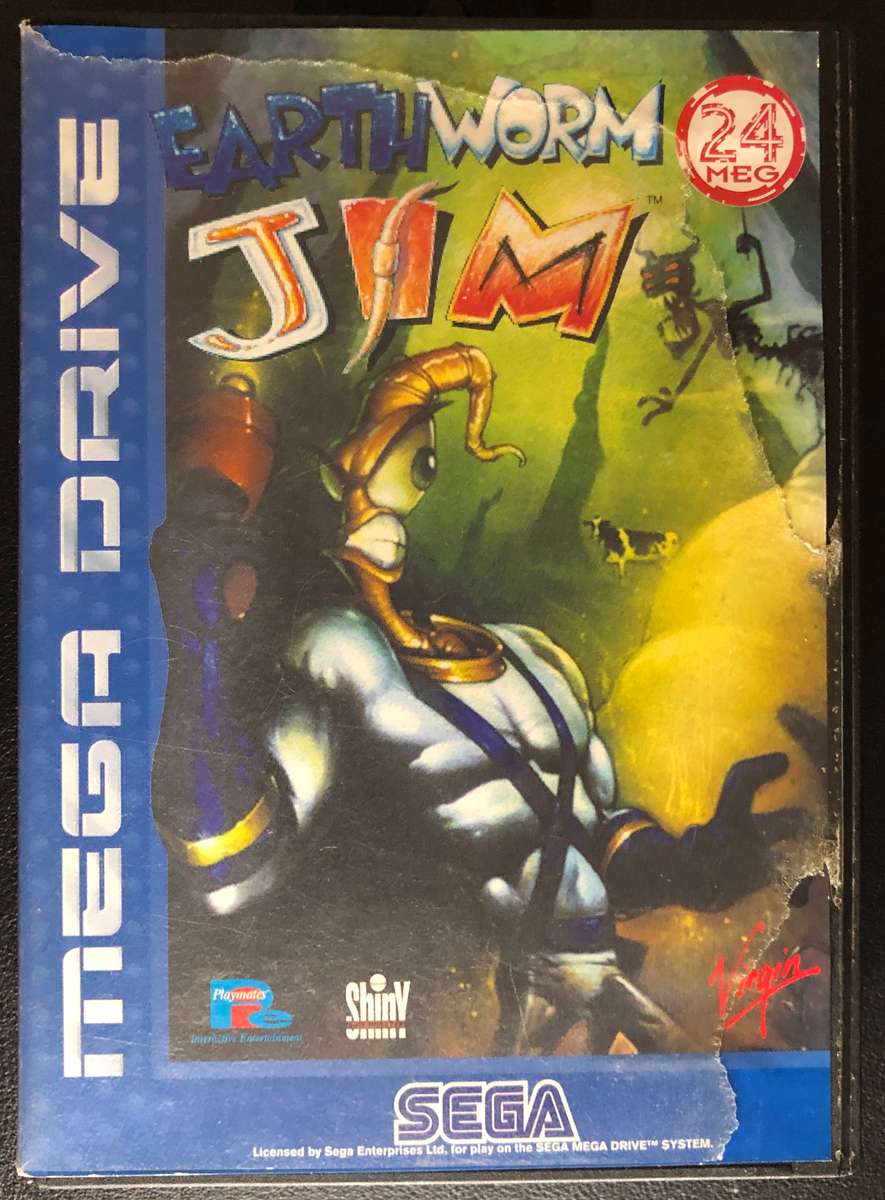 Earthworm Jim - Sega Mega Drive
