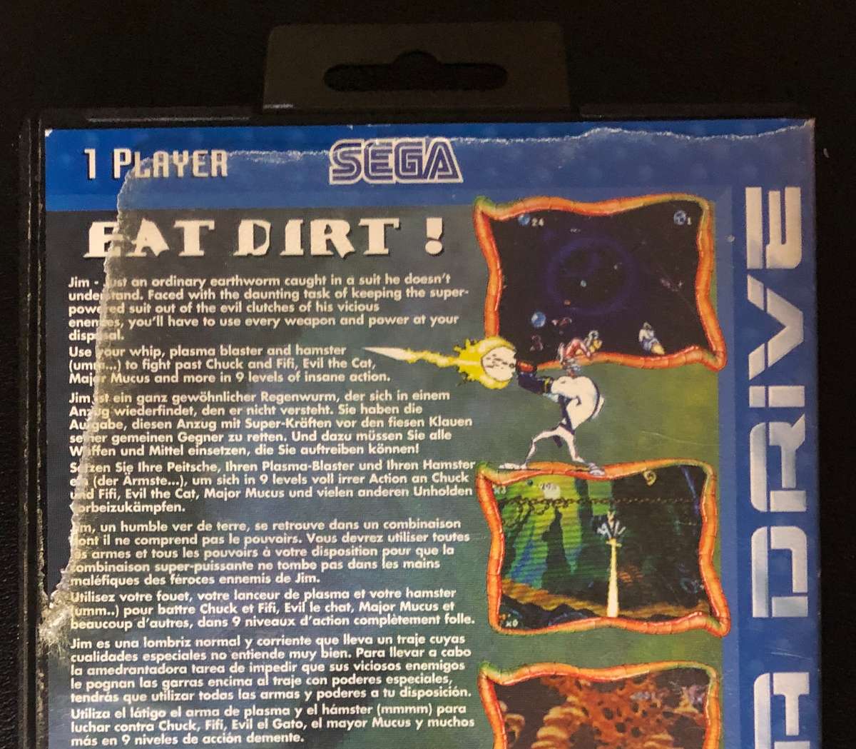 Earthworm Jim - Sega Mega Drive