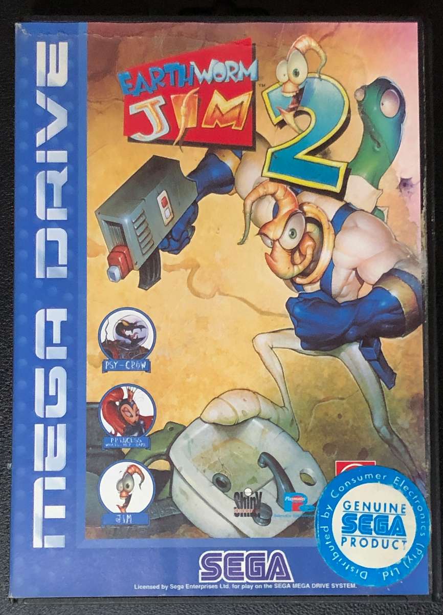 Earthworm Jim 2 - Sega Mega Drive