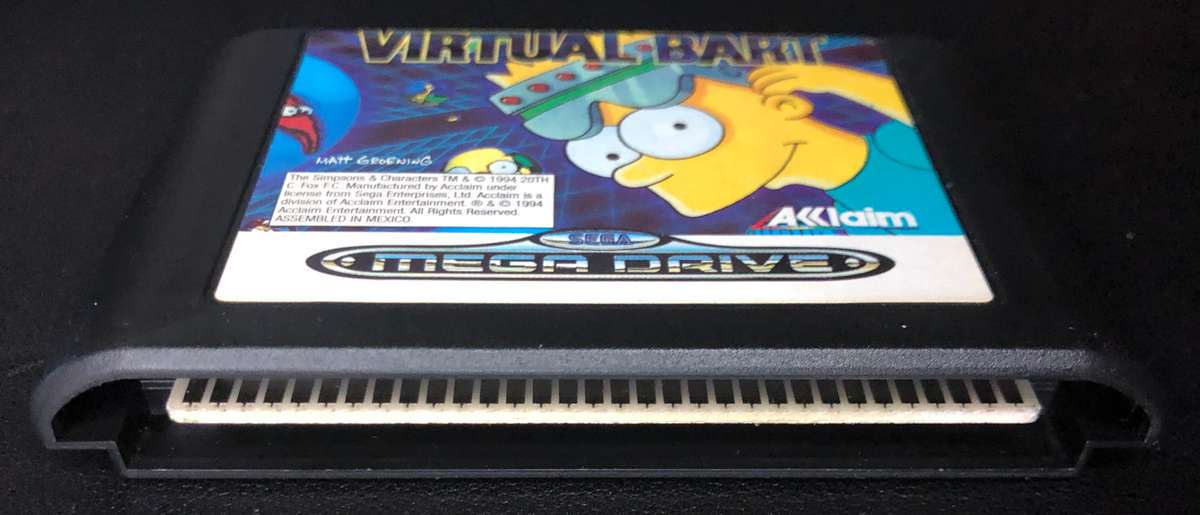 Virtual Bart - Sega Mega Drive