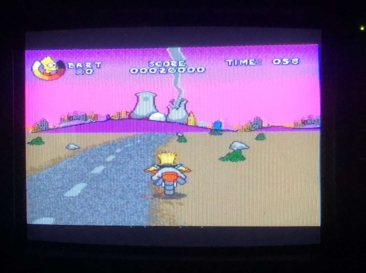 Virtual Bart - Sega Mega Drive