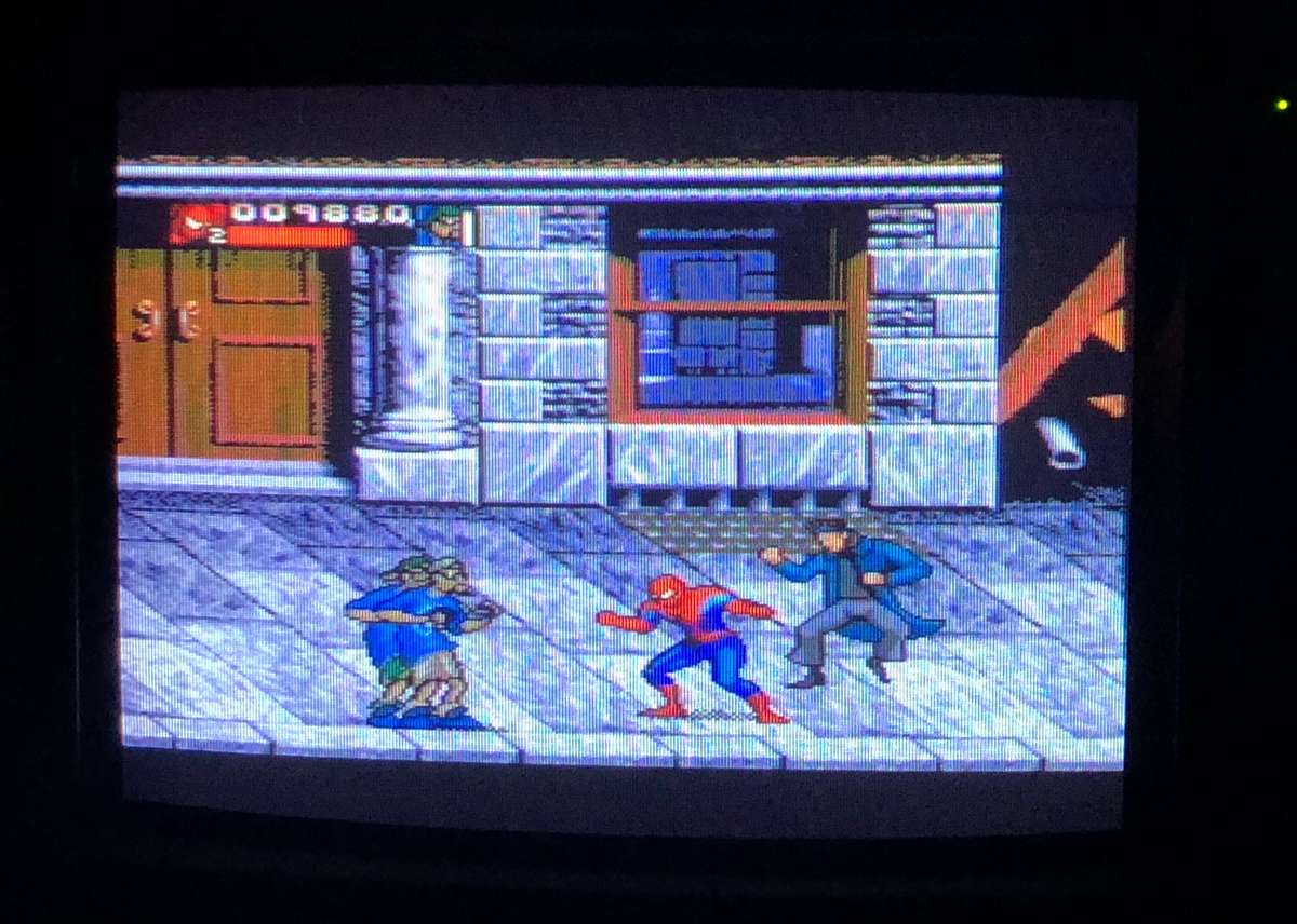 Venom.Spider-Man: Separation Anxiety - Sega Mega Drive