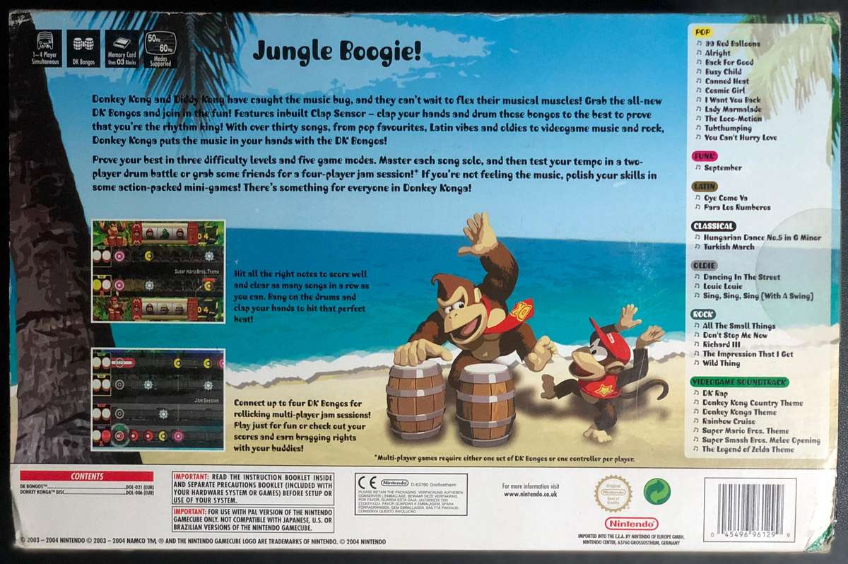 Donkey Konga Pak - GameCube