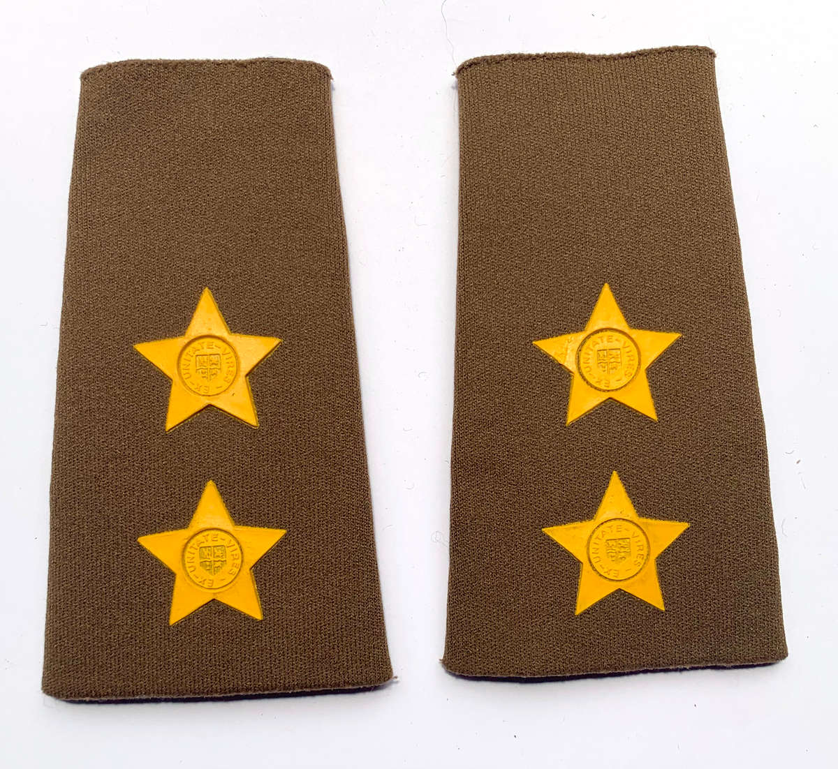 SADF field wear Lieutenant slip-on rank