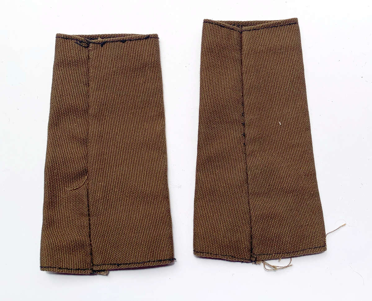 SADF Major rank - nutria slip-on rank