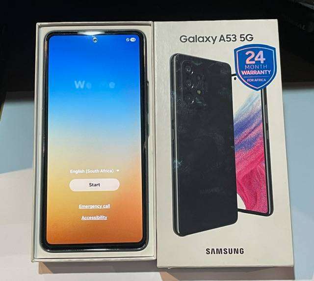 Samsung Galaxy A53 5G 128gig Dual sim Black
