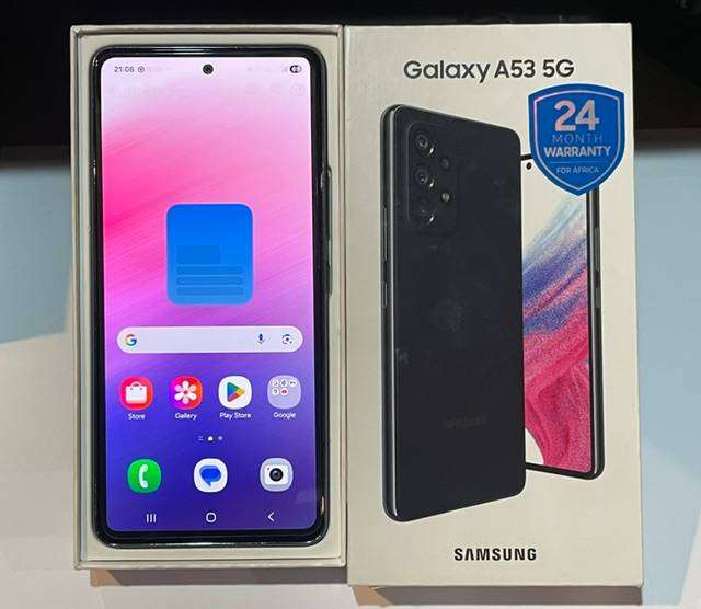 Samsung Galaxy A53 5G 128gig Dual sim Black