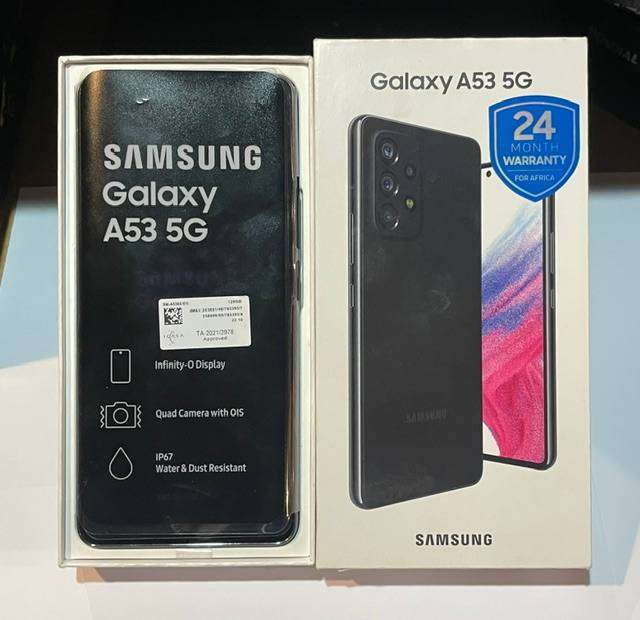 Samsung Galaxy A53 5G 128gig Dual sim Black