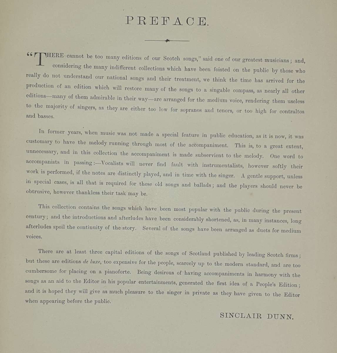 *1888* The Auld Scotch Sangs - Sinclair Dunn
