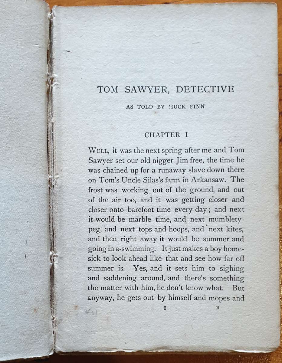 * 1906 * Tom Sawyer, Detective. Mark Twain