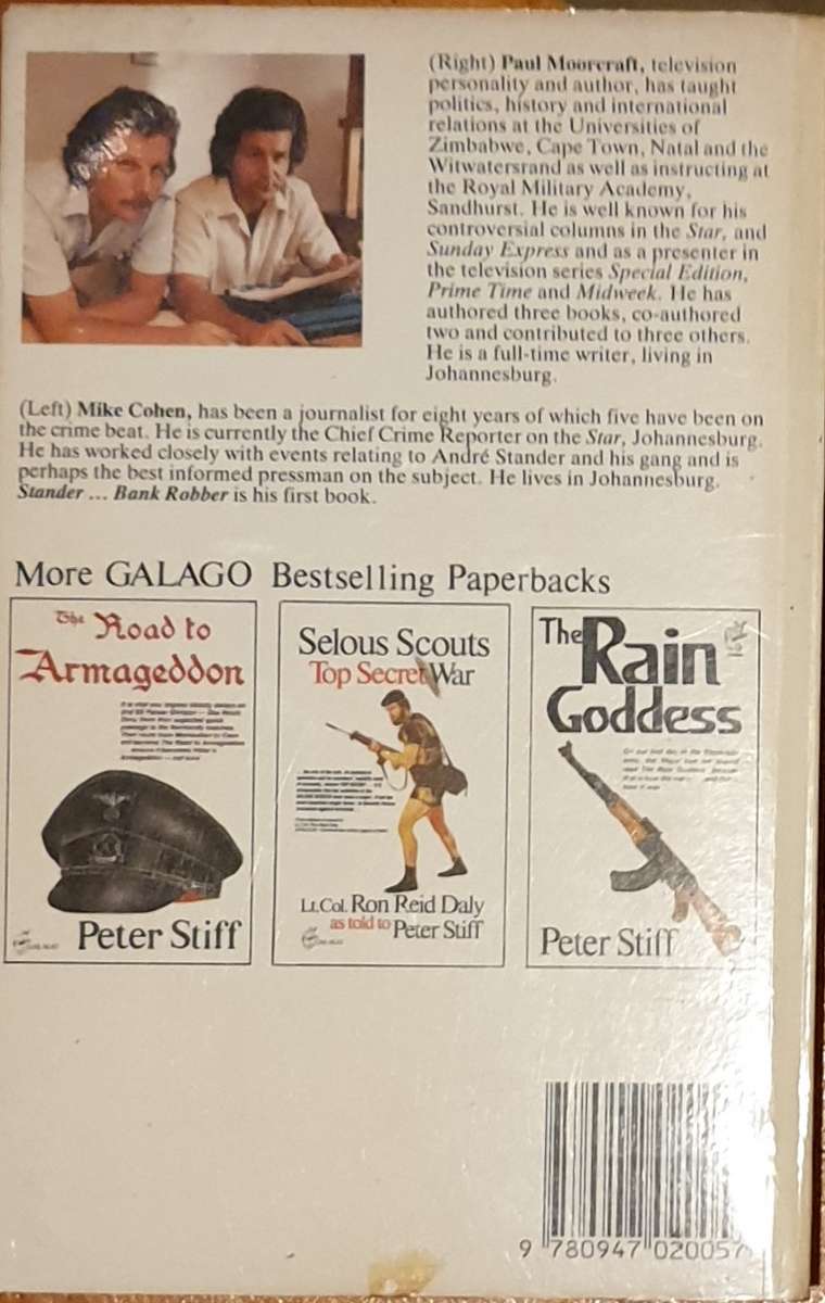 Stander, Bank Robber - Paul Moorcraft & Mike Cohen