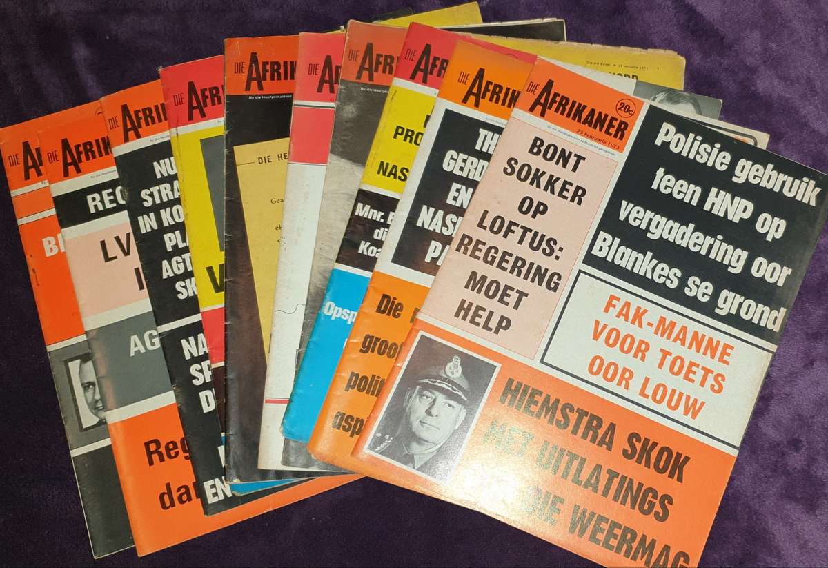 1971-73. Die Afrikaner Tydskrif (10)