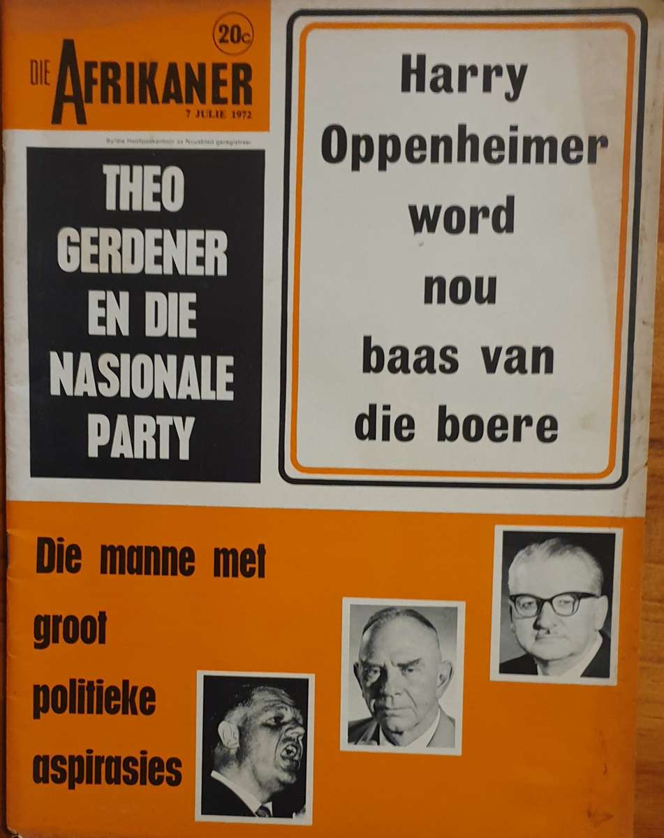 1971-73. Die Afrikaner Tydskrif (10)