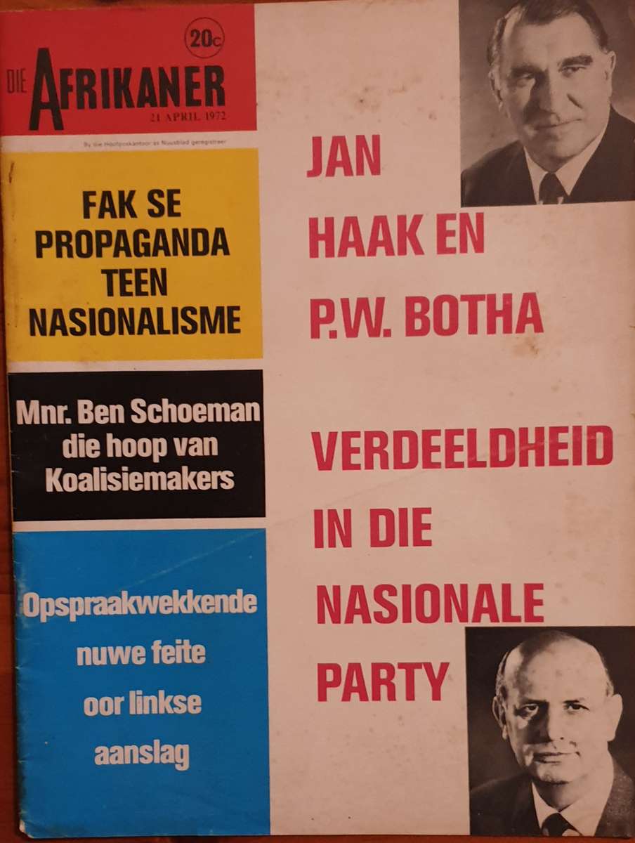 1971-73. Die Afrikaner Tydskrif (10)