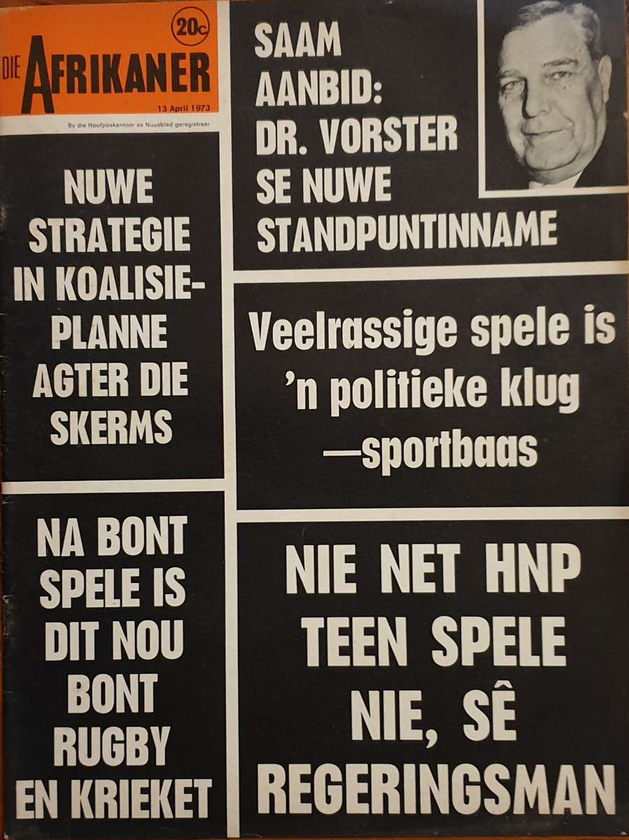1971-73. Die Afrikaner Tydskrif (10)