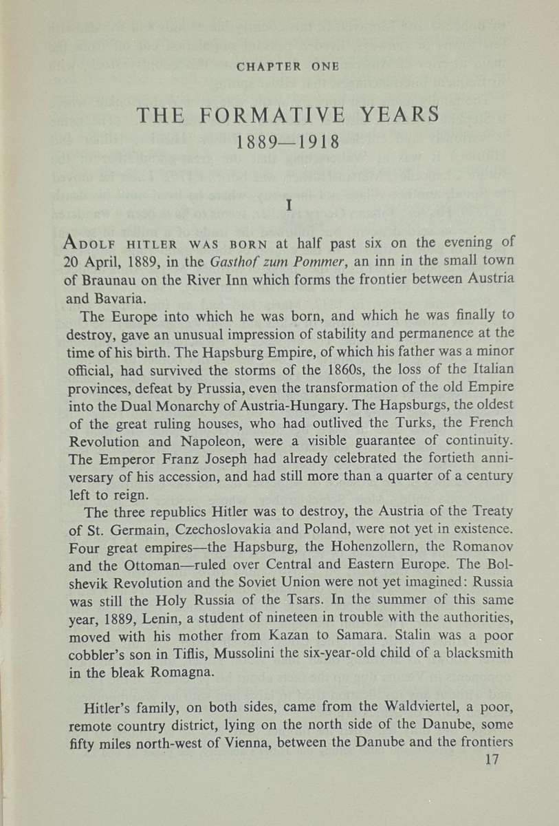 HITLER, a Study in Tyranny - Alan Bullock