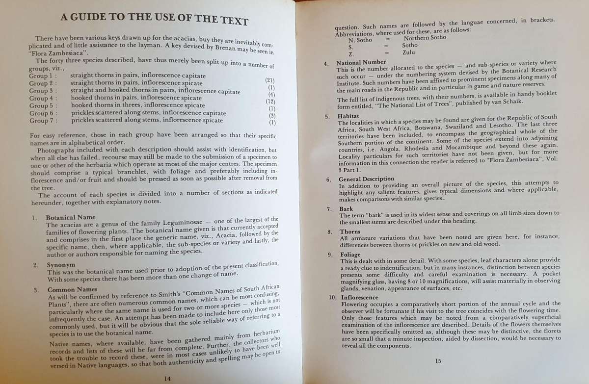 The South African Acacias - J. D. Carr