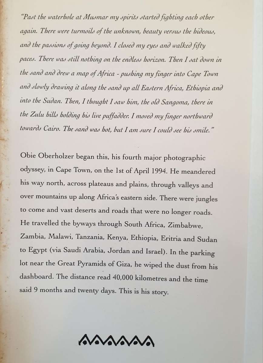 BEYOND BAGAMOYO - Obie Oberholzer.  A Journey from Cape to Cairo.