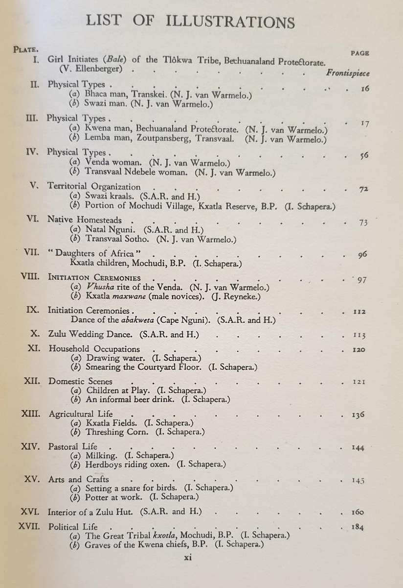 The Bantu-Speaking Tribes of South Africa (I. Schapera)