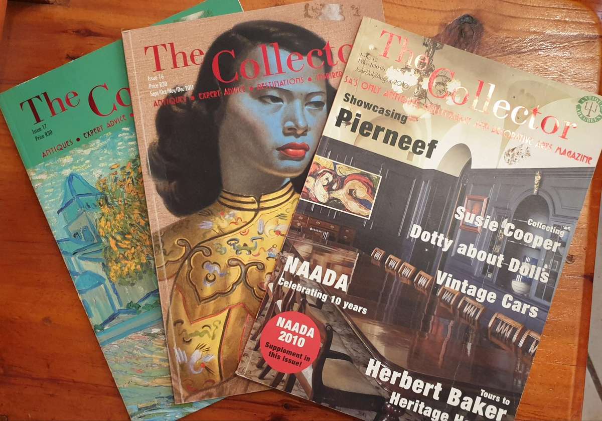 THE COLLECTOR 3 x Magazines (Pierneef, Tretchikoff, Lalique, Herber Baker & More)