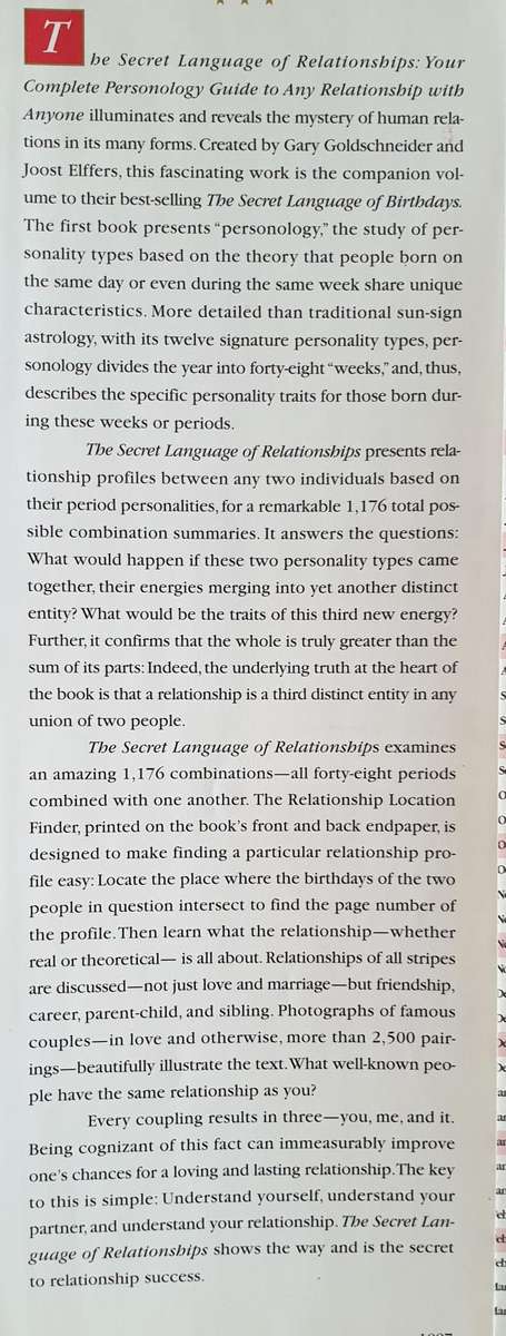 The Secret Language of Relationships - Goldschneider & Elffers