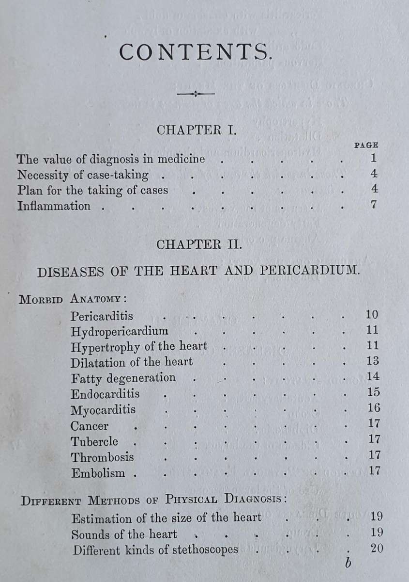* 1886 * Fenwick's Medical Diagnosis - Samuel Fenwick