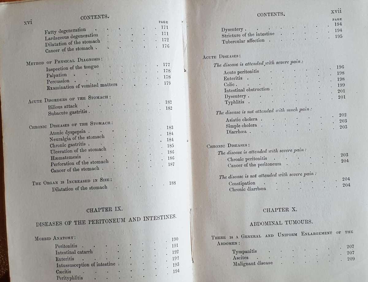 * 1886 * Fenwick's Medical Diagnosis - Samuel Fenwick
