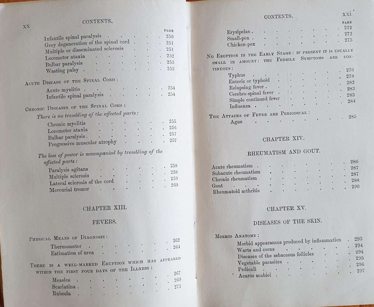 * 1886 * Fenwick's Medical Diagnosis - Samuel Fenwick