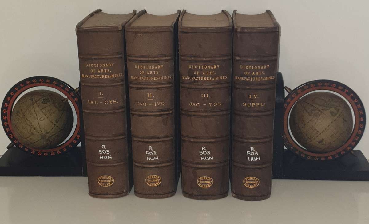 * 1878 * Art's, Manufactures and Mines (Complete in 4 Volumes) by Robert Hunt