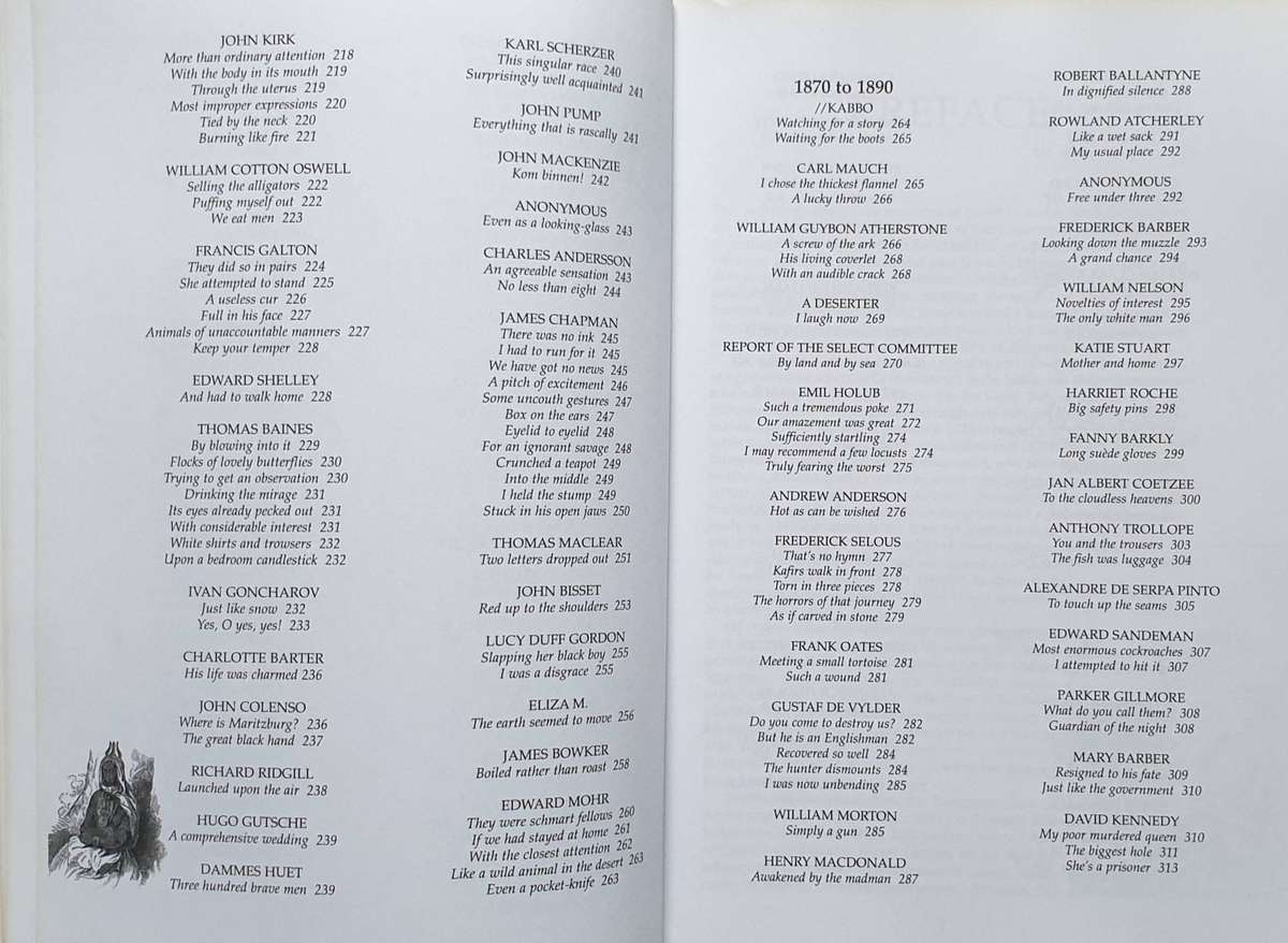 The Wind Makes Dust - Four Centuries of Travel in South Africa