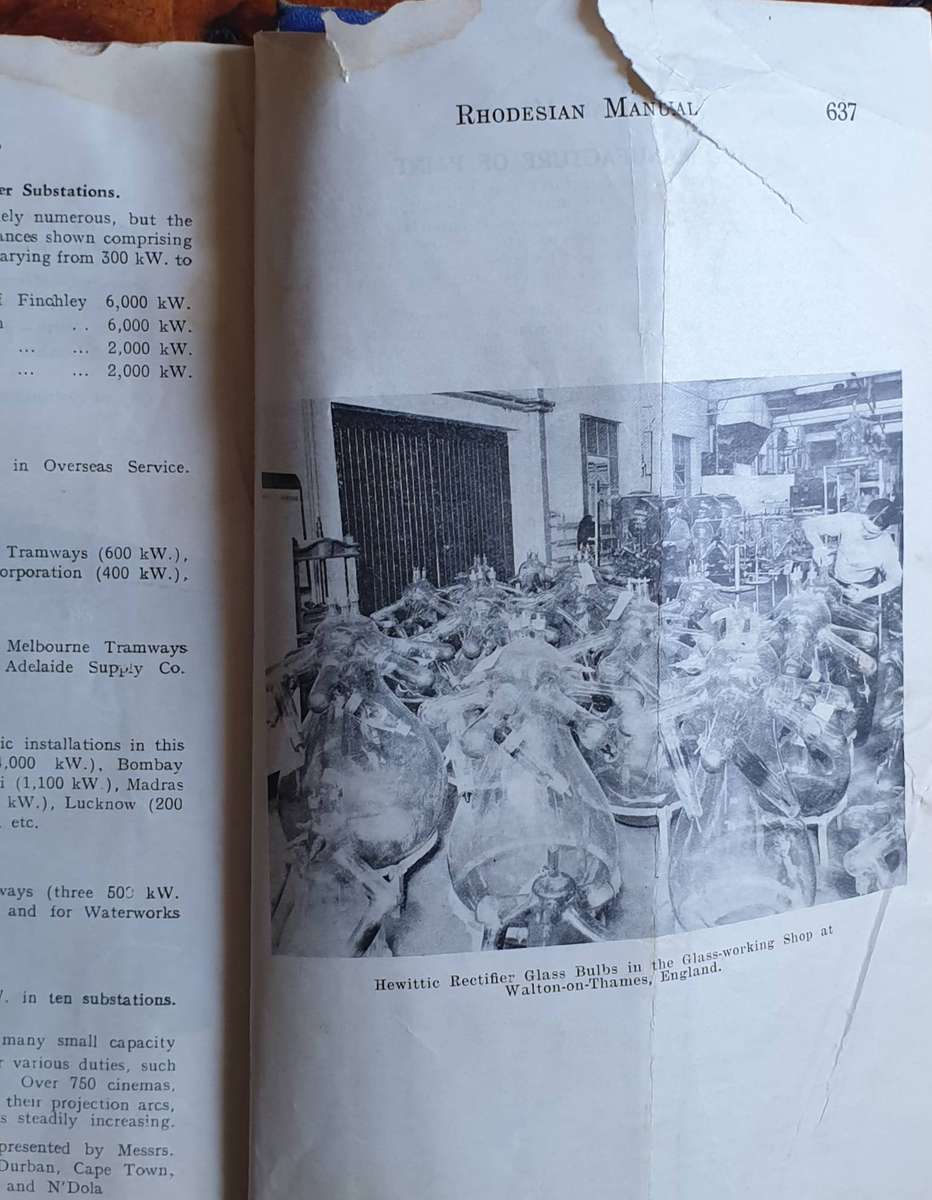 Rhodesian Manual, Mining, Industry, Agriculture, 1937-8