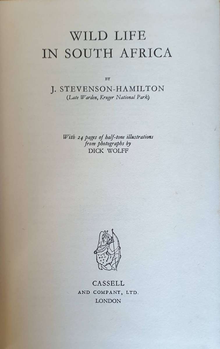 Wild Life in South Africa - Lieut. Col. J. Stevenson-Hamilton