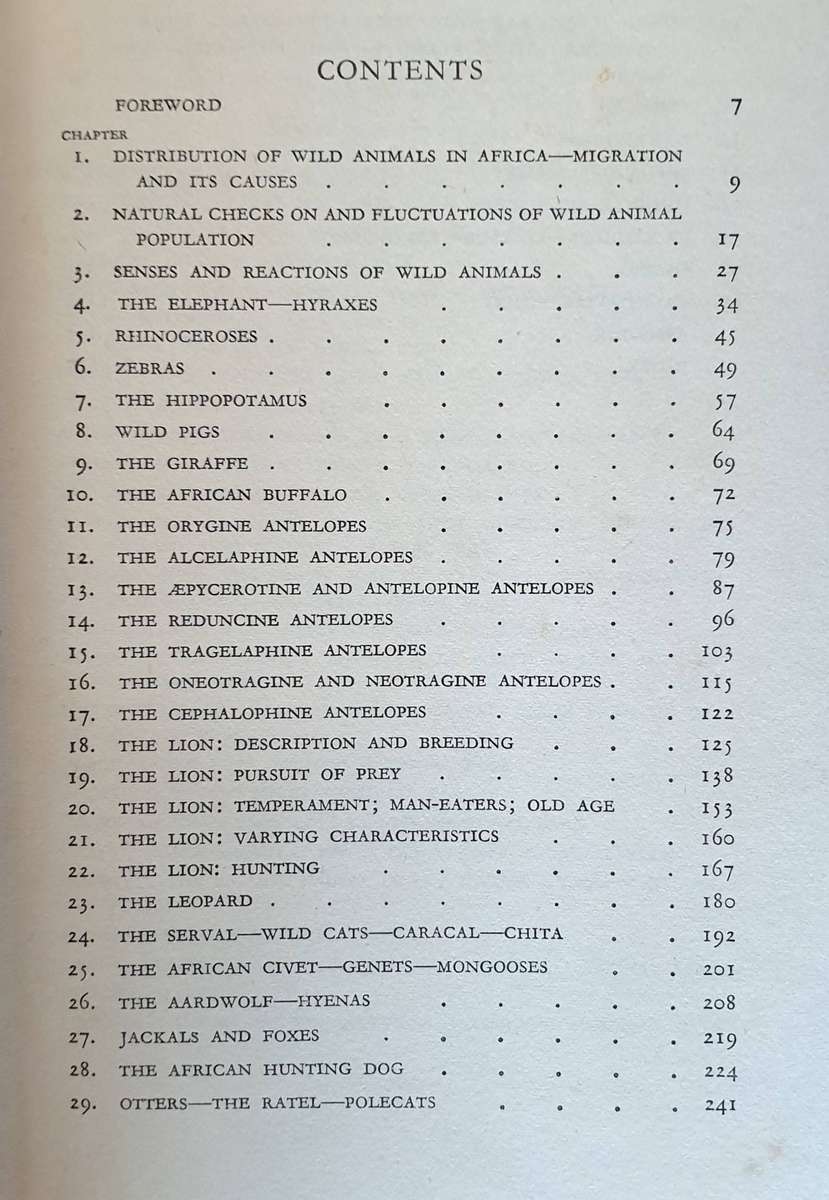 Wild Life in South Africa - Lieut. Col. J. Stevenson-Hamilton