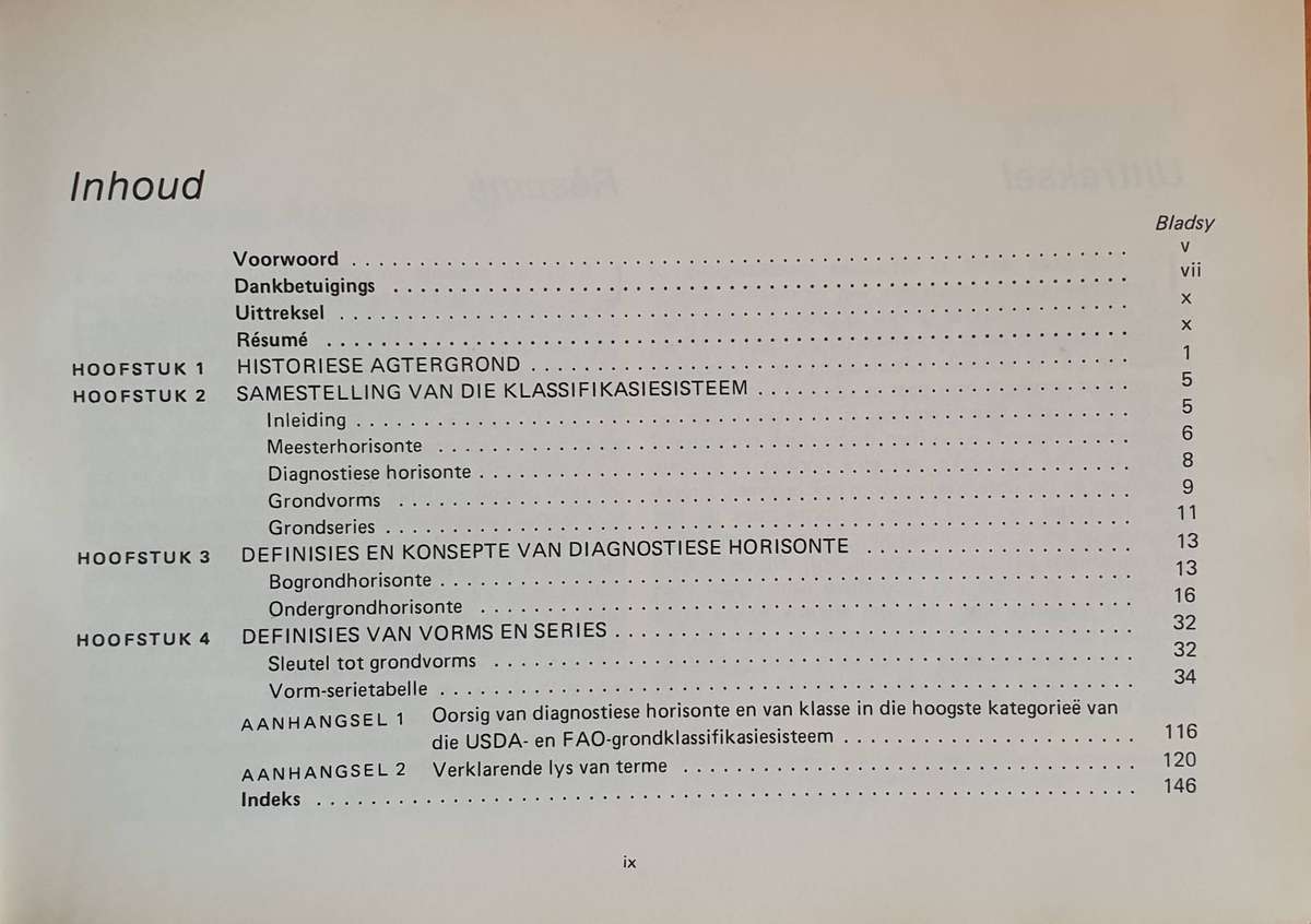 GRONDKLASSIFIKASIE - 'n Binomiese Sisteem vir Suid Afrika