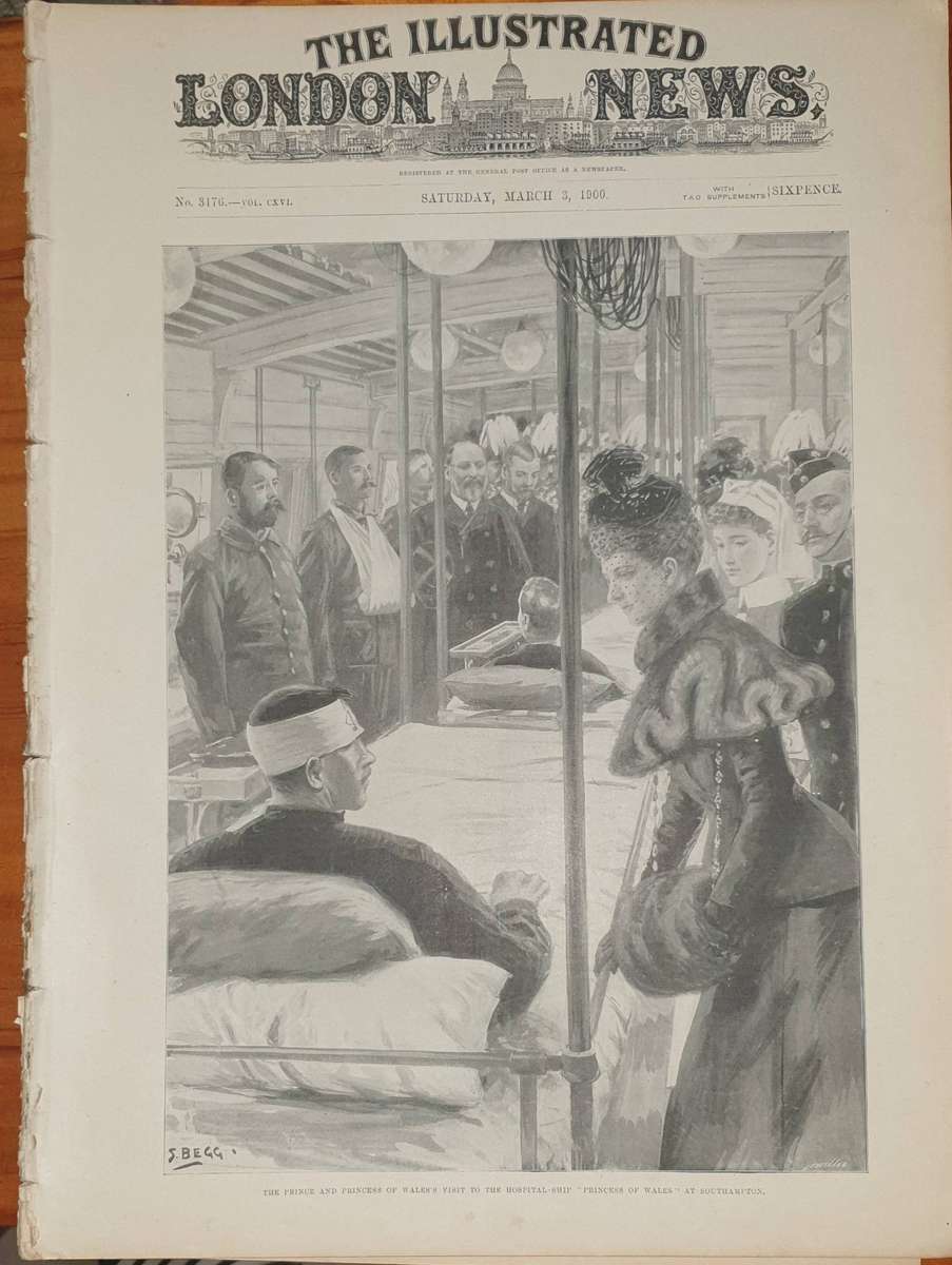 March 3, 1900, Anglo-Boer-War. THE ILLUSTRATED LONDON NEWS