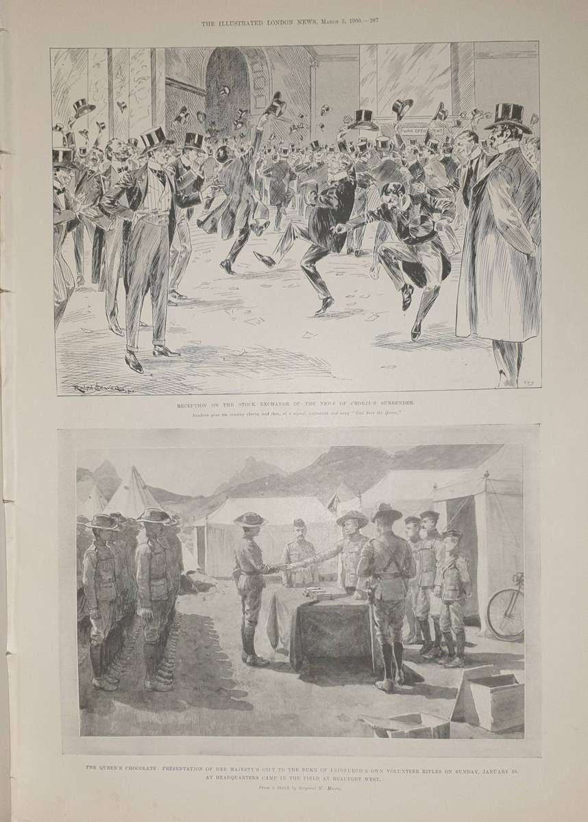 March 3, 1900, Anglo-Boer-War. THE ILLUSTRATED LONDON NEWS