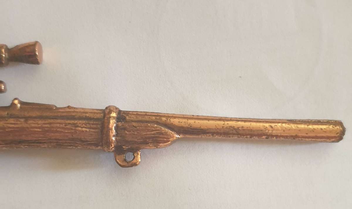 Miniature Metal Rifle 160mm