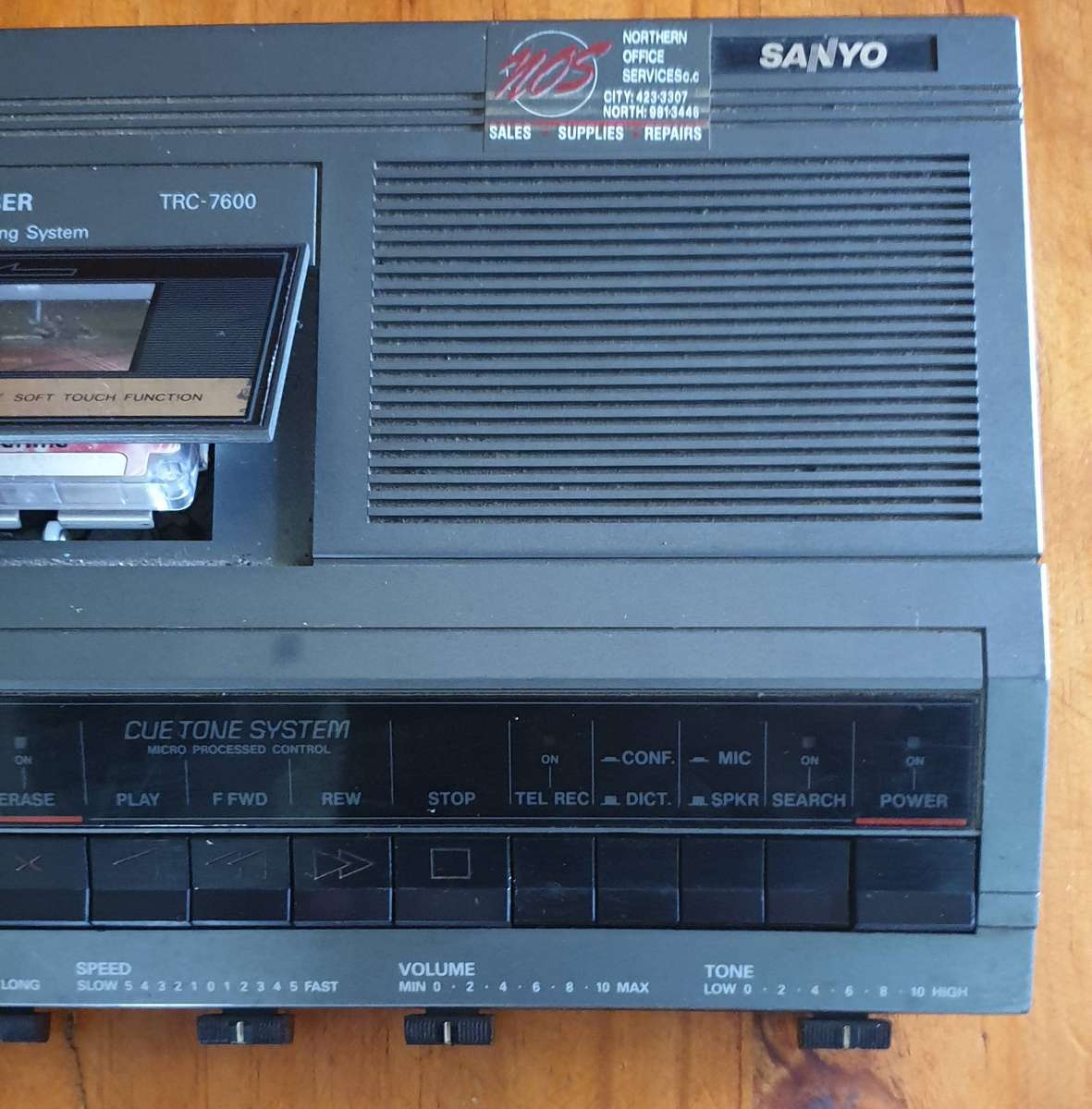 Vintage SANYO TRC 7600 Memo-Scriber