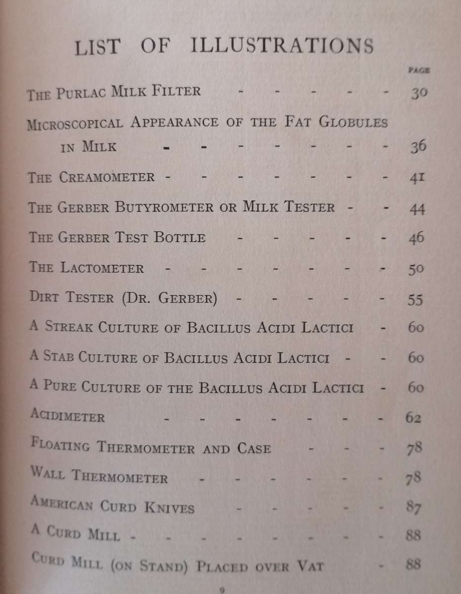 * 1917 * Practical Cheesemaking - A General Guide to the Manufacture of Cheese
