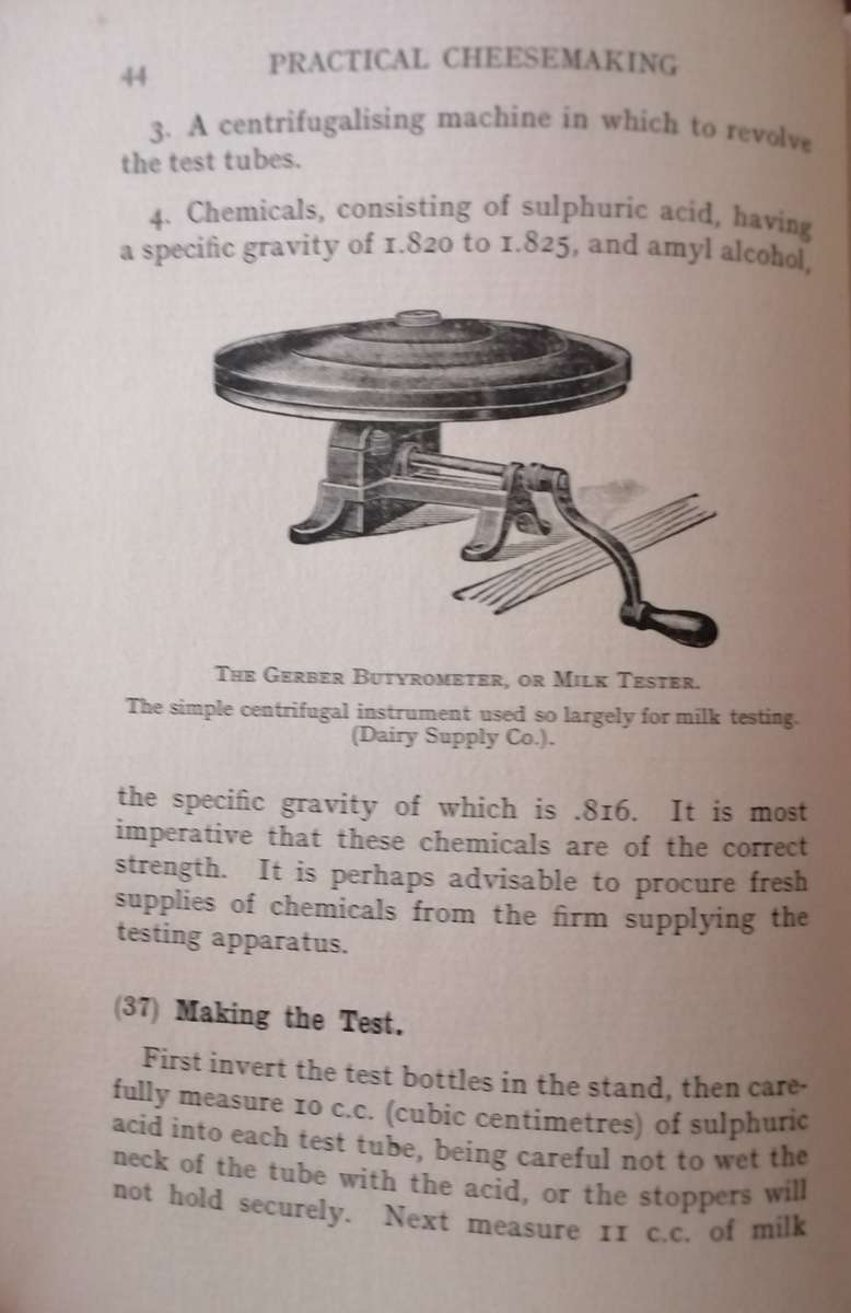 * 1917 * Practical Cheesemaking - A General Guide to the Manufacture of Cheese